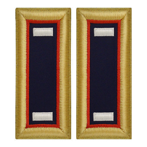 Army Shoulder Strap: First Lieutenant Adjutant General - female