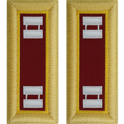 Army Shoulder Strap: Captain Transportation