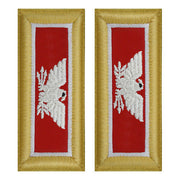 Army Shoulder Strap: Colonel Engineer - female