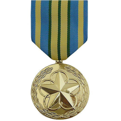 Full Size Medal: Outstanding Volunteer Service - 24k Gold Plated