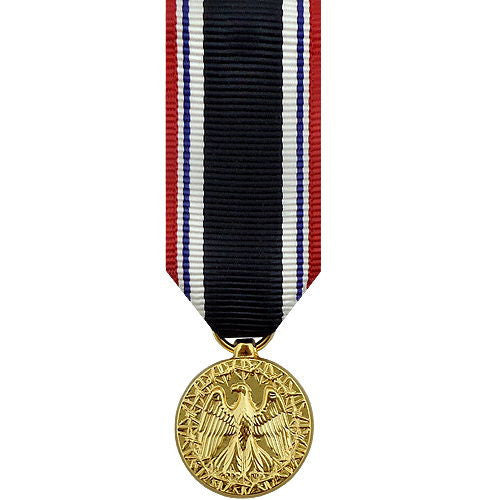 Miniature Medal- 24k Gold Plated: Prisoner Of War