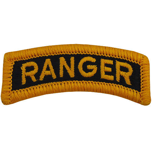 Army Embroidered Tab: Ranger - color