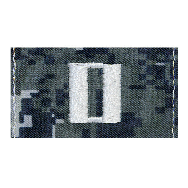 Lieutenant  (Lt) Collar Device on Type I Blue Digital Embroidered