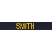 Navy Name Tape: Officer - Embroidered on Coverall