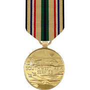 Full Size Medal: Southwest Asia - 24k Gold Plated