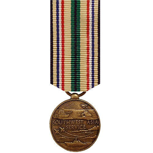 Miniature Medal: Southwest Asia Service