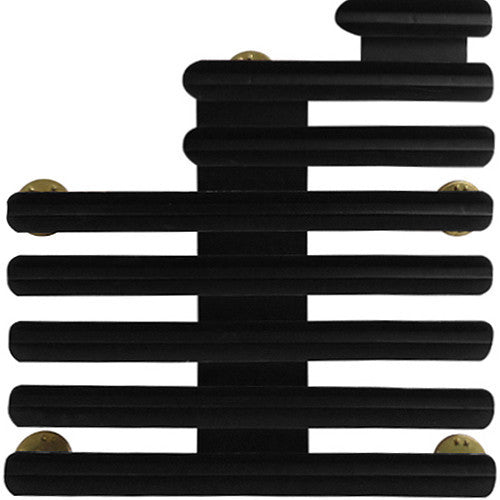 Ribbon Mounting Bar with Space for 20 Ribbons Staggered Right