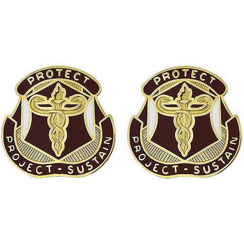 Army Crest: Medical Research and Material Command