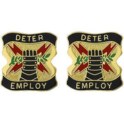 Army Crest: US Army Element US Strategic Command - Deter Employ