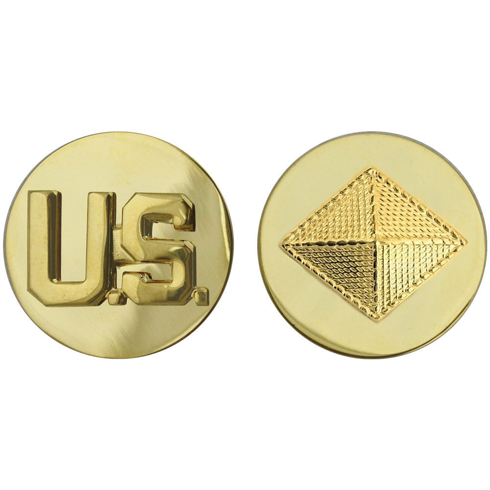 Army Enlisted Branch of Service Collar Device: U.S. and Finance