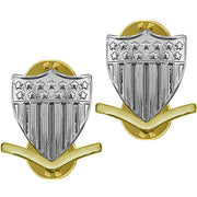 Coast Guard Metal Collar Device: E4 Petty Officer