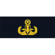 Navy Embroidered Badge: Explosive Ordnance Disposal Officer - coverall