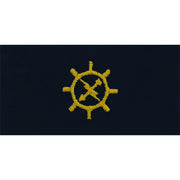 Navy Embroidered Collar Device: Operations Technician - coverall