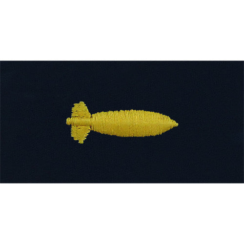 Navy Embroidered Collar Device: Underwater Ordnance - coverall