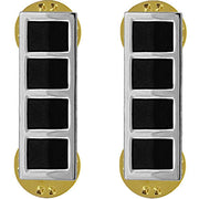 Army Rank Insignia: Warrant Officer 4 - nickel plated