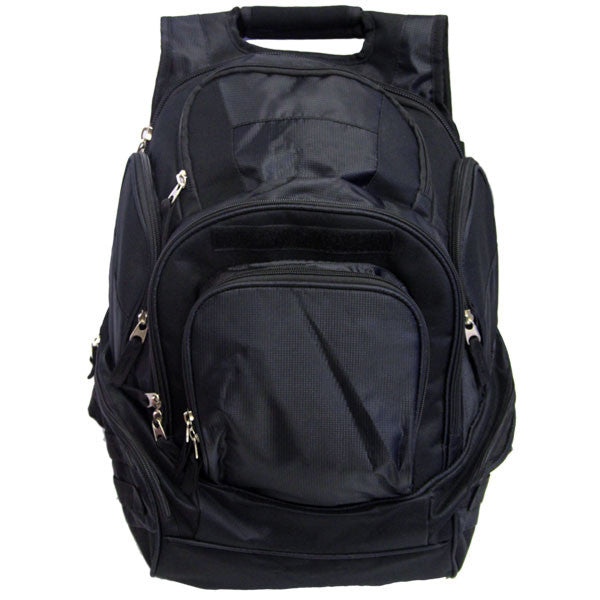 Black Backpack: Plain